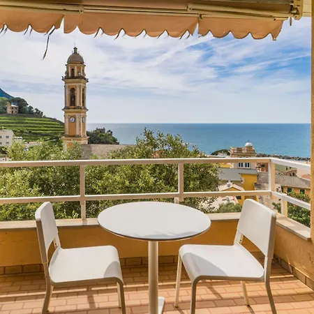 Apartamento 090b - Casa Serena, Vista Mare,5 Minuti A Piedi Dal Mare Moneglia