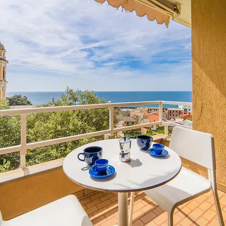 090b - Casa Serena, Vista Mare,5 Minuti A Piedi Dal Mare